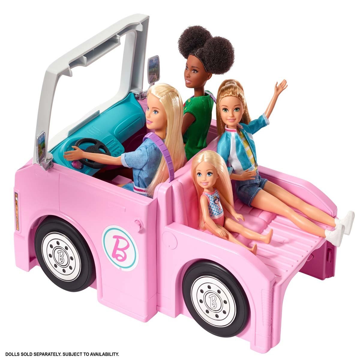 Barbie Estate Muñeca Cámper de 3 en 1