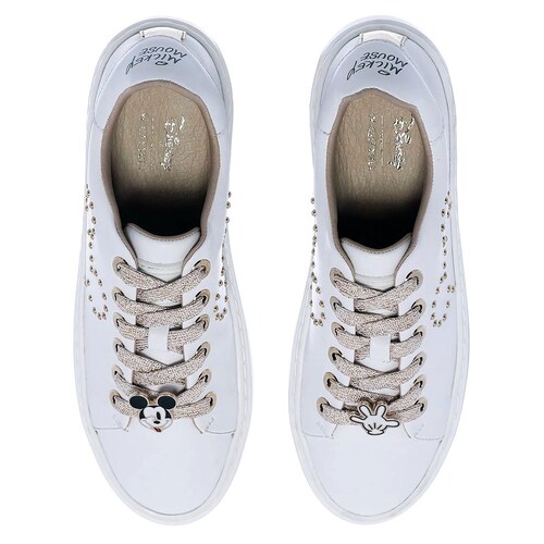 Tenis Colección Mickey And Friends con Punta Redonda Color Blanco W Capsule