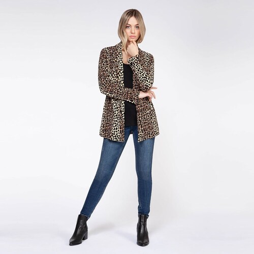 Blazer Animal Print para Dama Dex