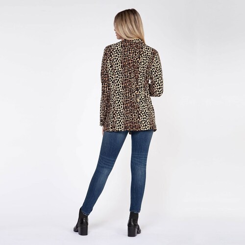 Blazer Animal Print para Dama Dex