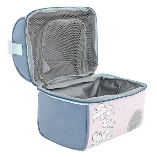 Lonchera Grande Canned Cats Azul Mozioni