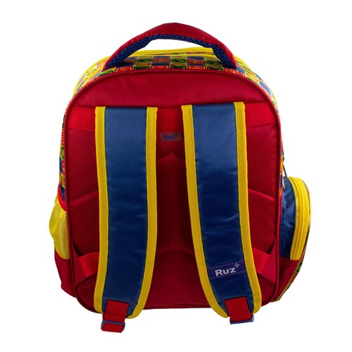 Mochila Tipo Back Pack 3D Metálico Kinder Avengers Ruz