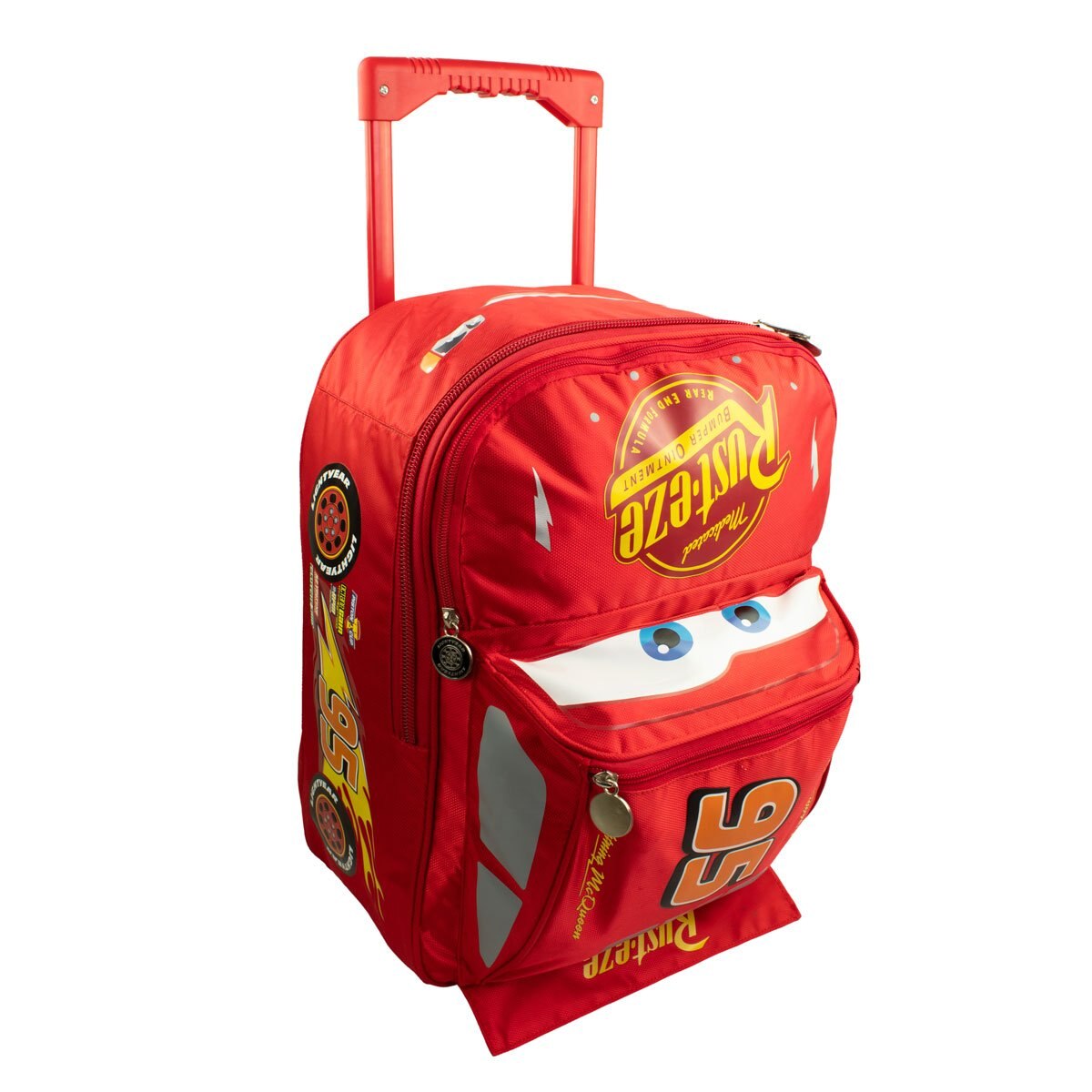 Mochila Tipo Back Pack C Ruedas Primaria Cars Ruz