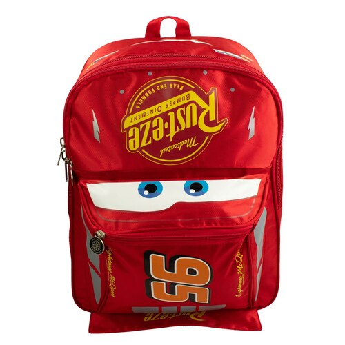 Mochila Tipo Back Pack Primaria Cars Ruz