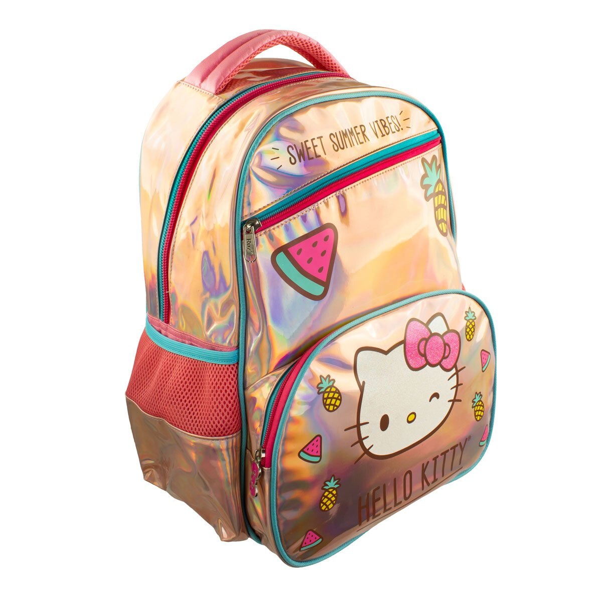 Mochila Tipo Back Pack Primaria Hello Kitty Ruz