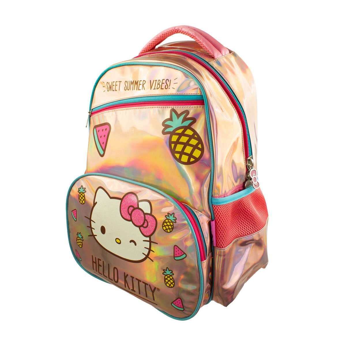 Mochila Tipo Back Pack Primaria Hello Kitty Ruz