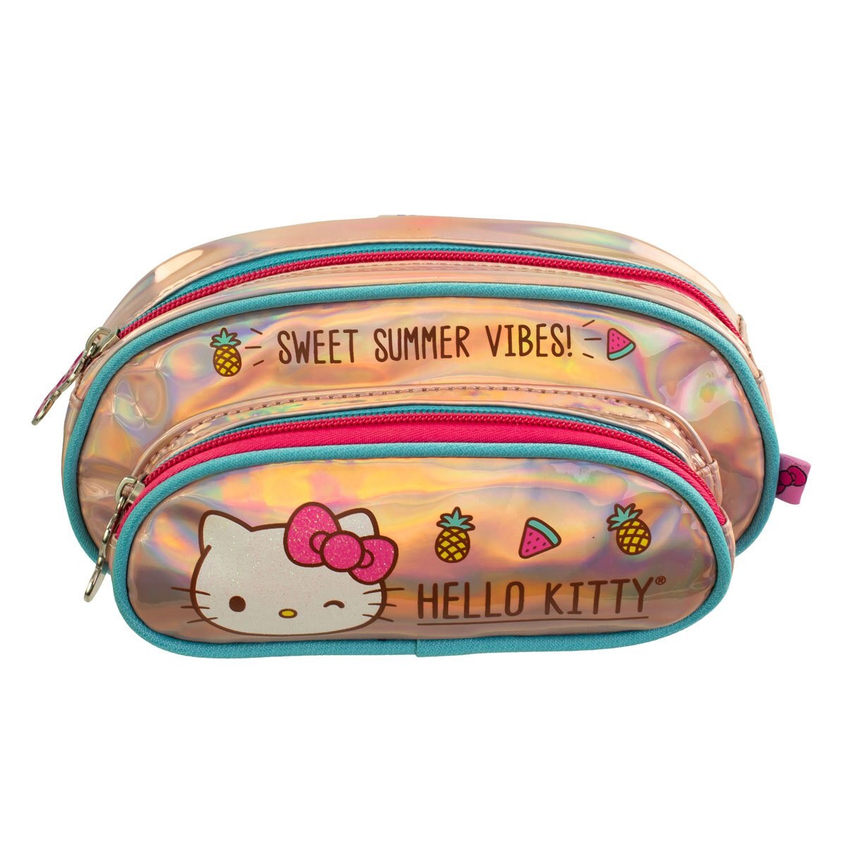 Lapicera Suave Doble Hello Kitty Ruz