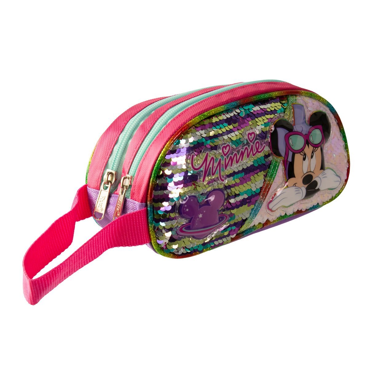 Lapicera Suave Doble Infantil Minnie Ruz