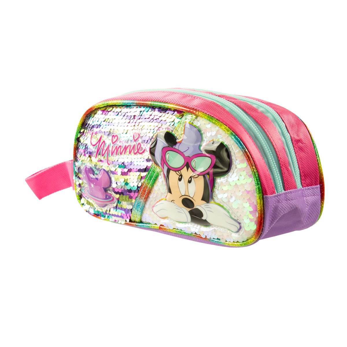 Lapicera Suave Doble Infantil Minnie Ruz
