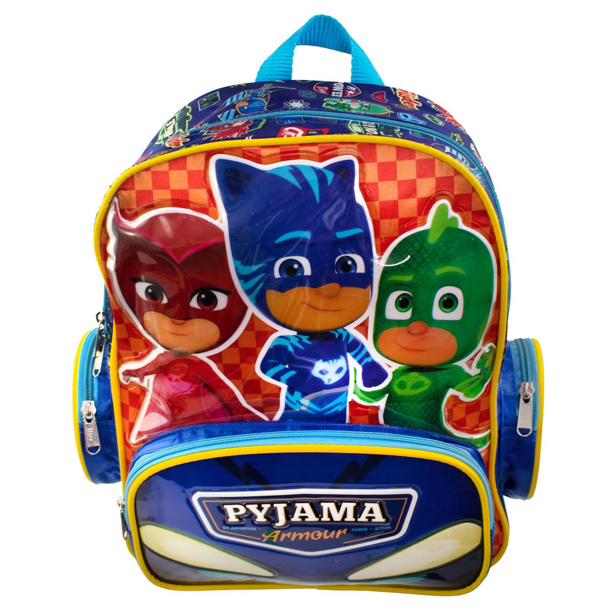 Mochila Tipo Back Pack Kinder Niño Pj Masks Ruz