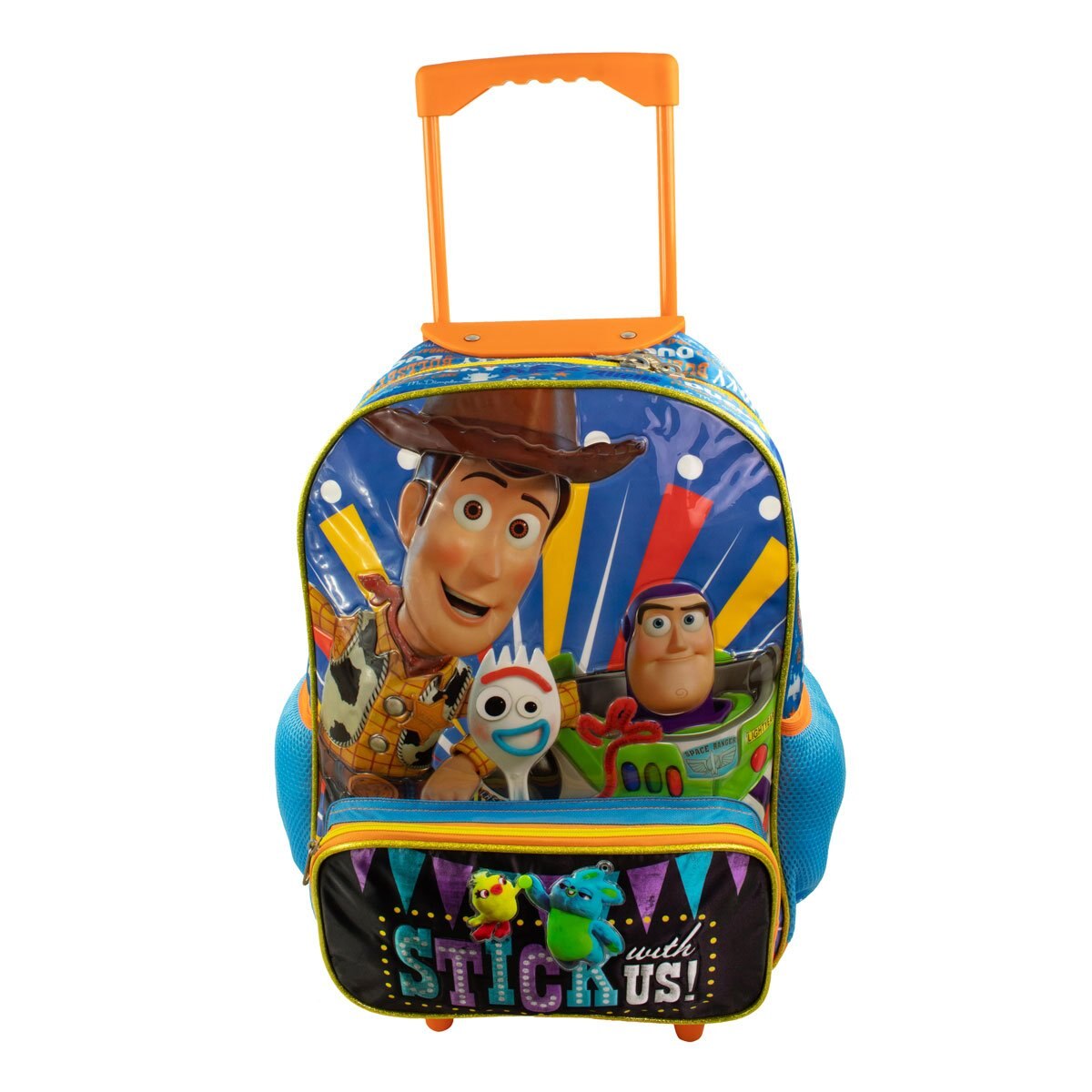 Mochila Tipo Back Pack C Ruedas Primaria Toy Story Ruz
