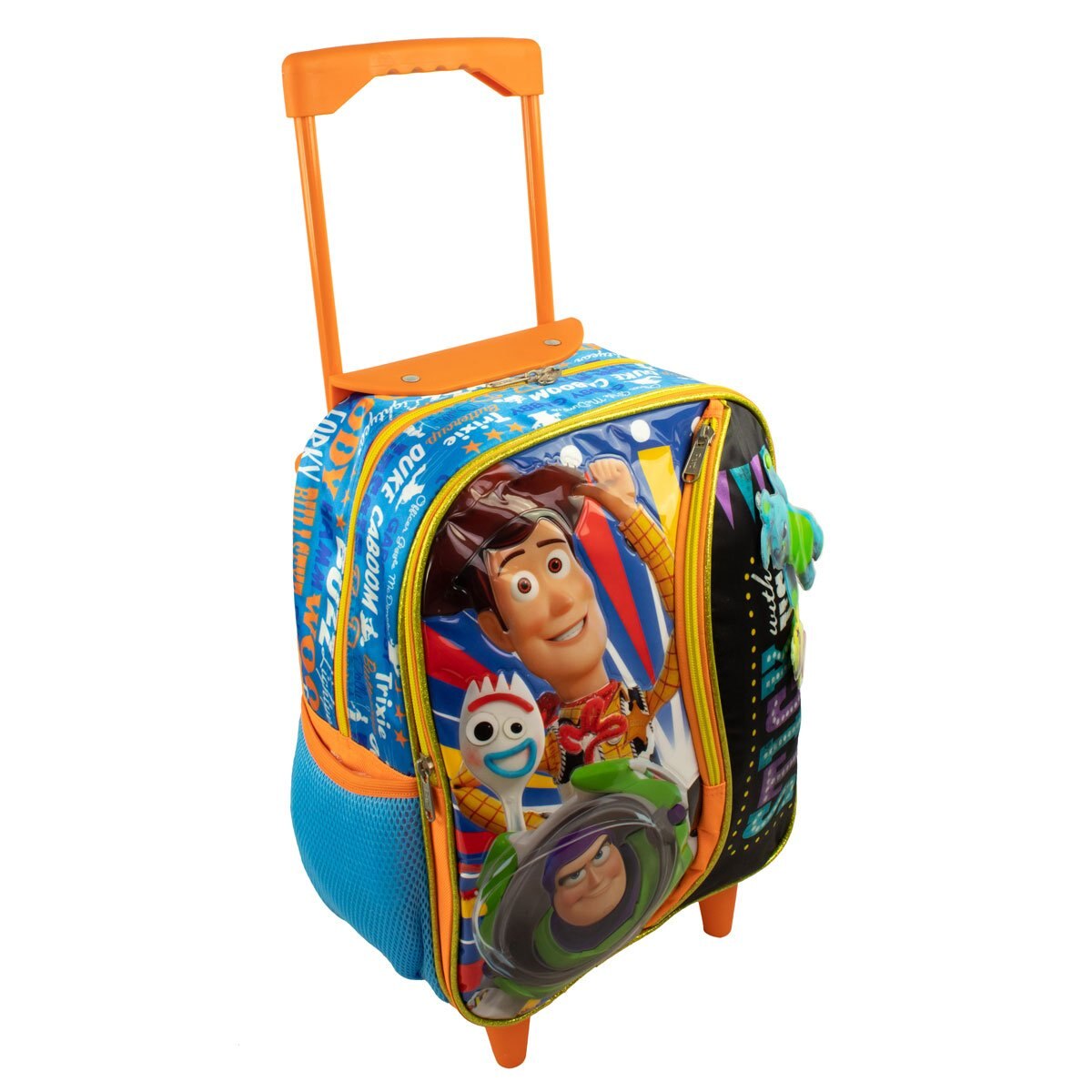 Mochila Tipo Back Pack C Ruedas Kinder Toy Story Ruz