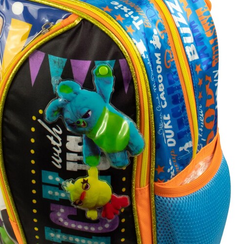 Mochila Tipo Back Pack C Ruedas Kinder Toy Story Ruz