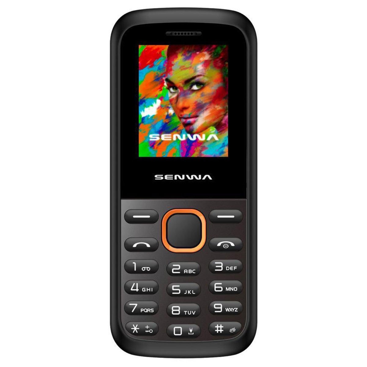 Celular Senwa S319 Street Color Negro- Azul R9 (Telcel)