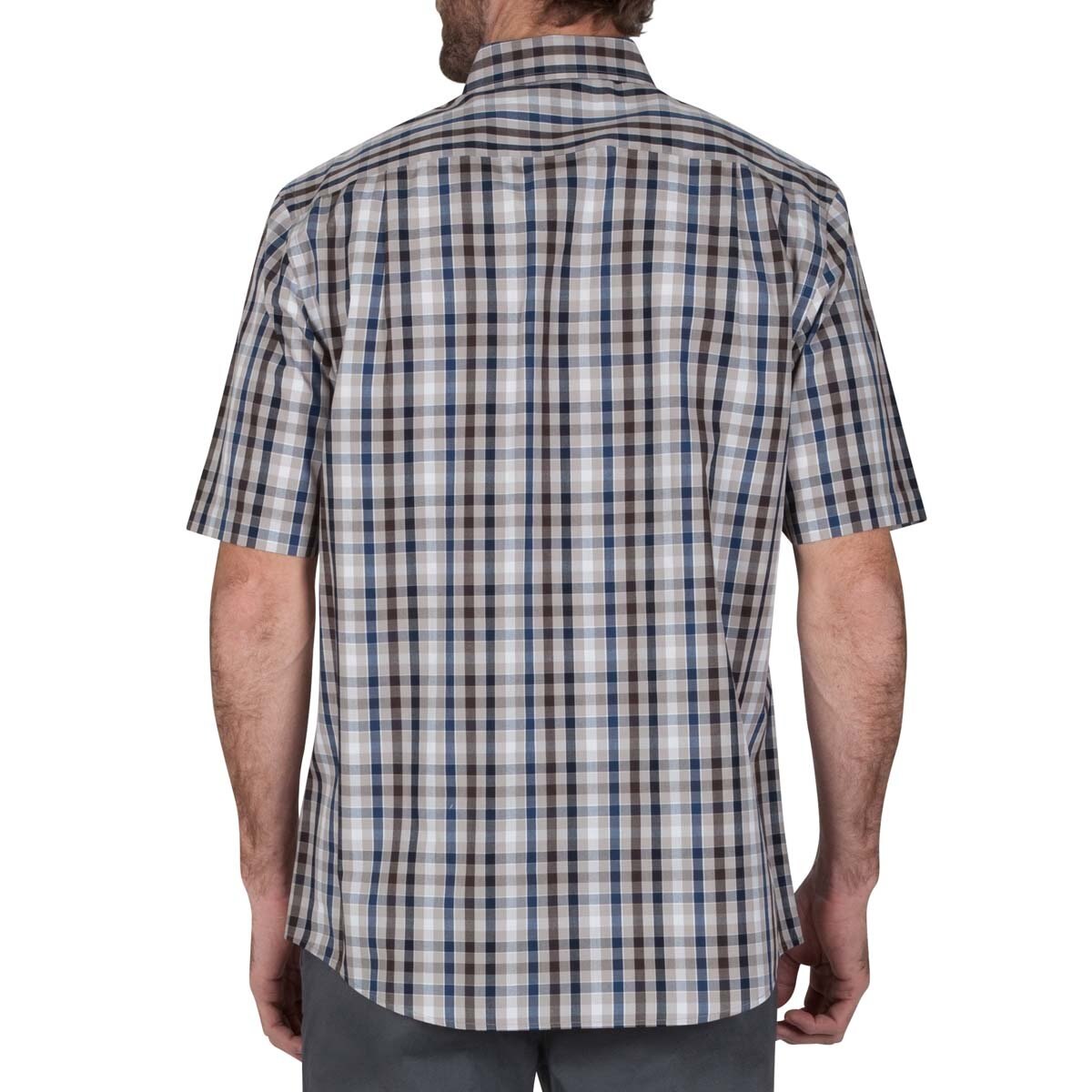 Camisa Manga Corta a Cuadrospara Caballero Haggar