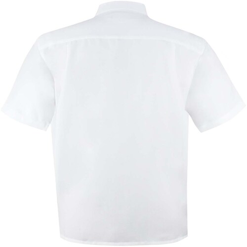Camisa Blanca con Bordado Y Manga Corta para Caballero G Candila