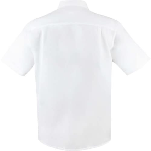Camisa Manga Corta Blanca con Bordado para Caballero Cancumisa