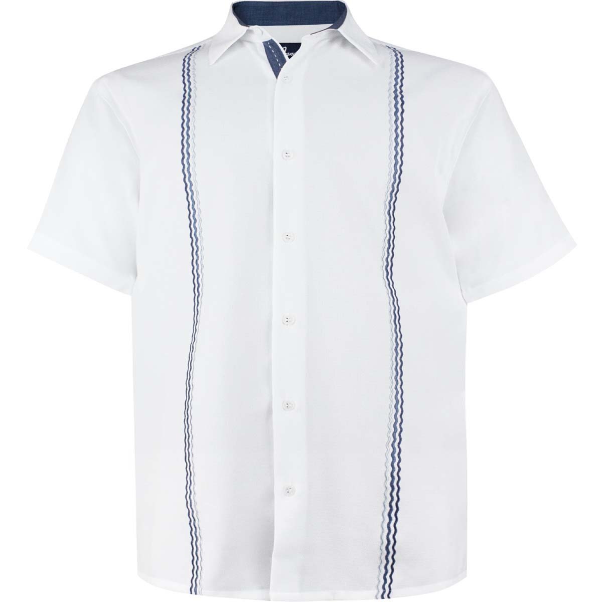 Camisa Blanca Manga Corta para Caballero G Candila