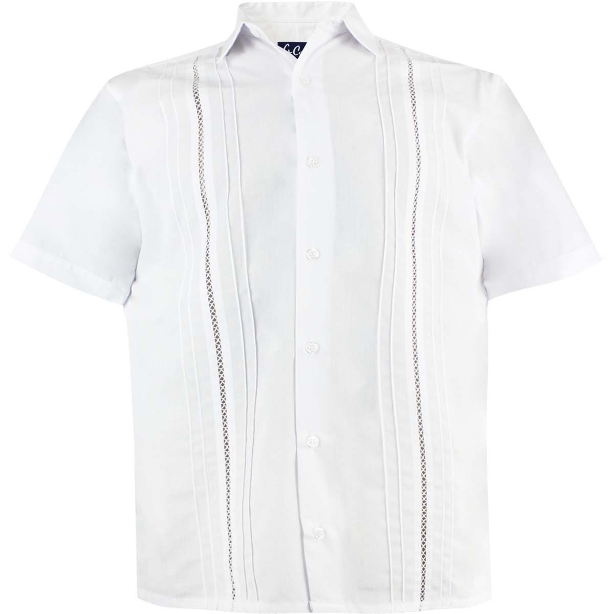 Camisa Blanca Manga Corta para Caballero G Candila