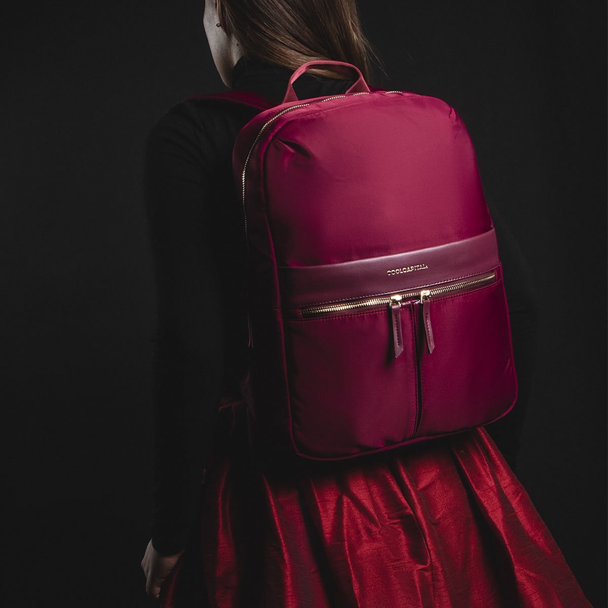 Mochila Portalaptop 14" Bondibackpack Wine Cool Capital