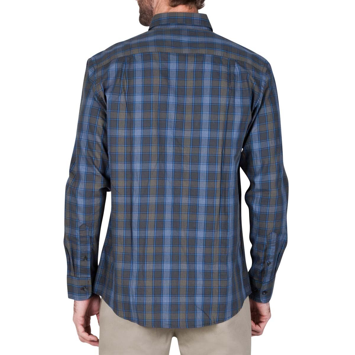 Camisa Manga Larga a Cuadros para Caballero Haggar