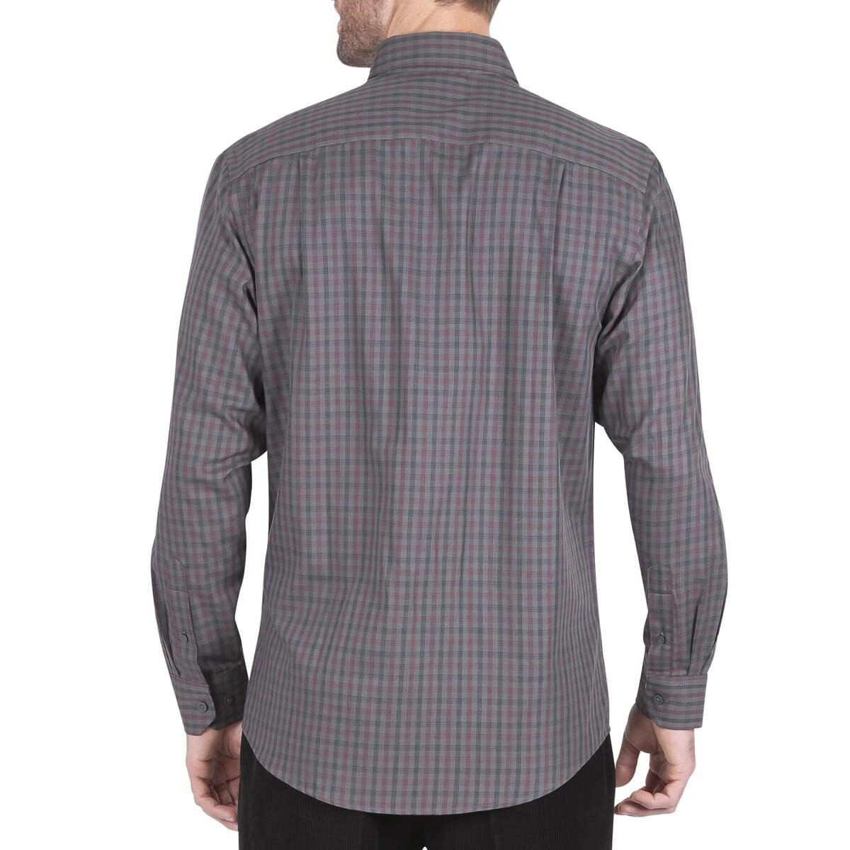 Camisa Manga Larga a Cuadros para Caballero Haggar