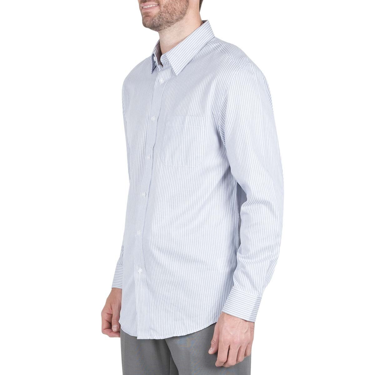 Camisa Manga Larga a Rayas para Caballero Haggar