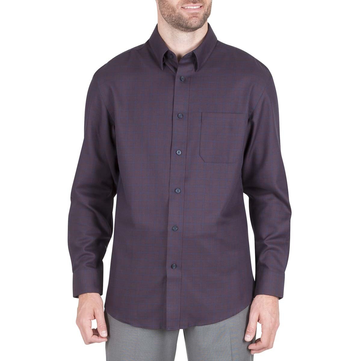 Camisa Manga Larga Cuadros para Caballero Haggar
