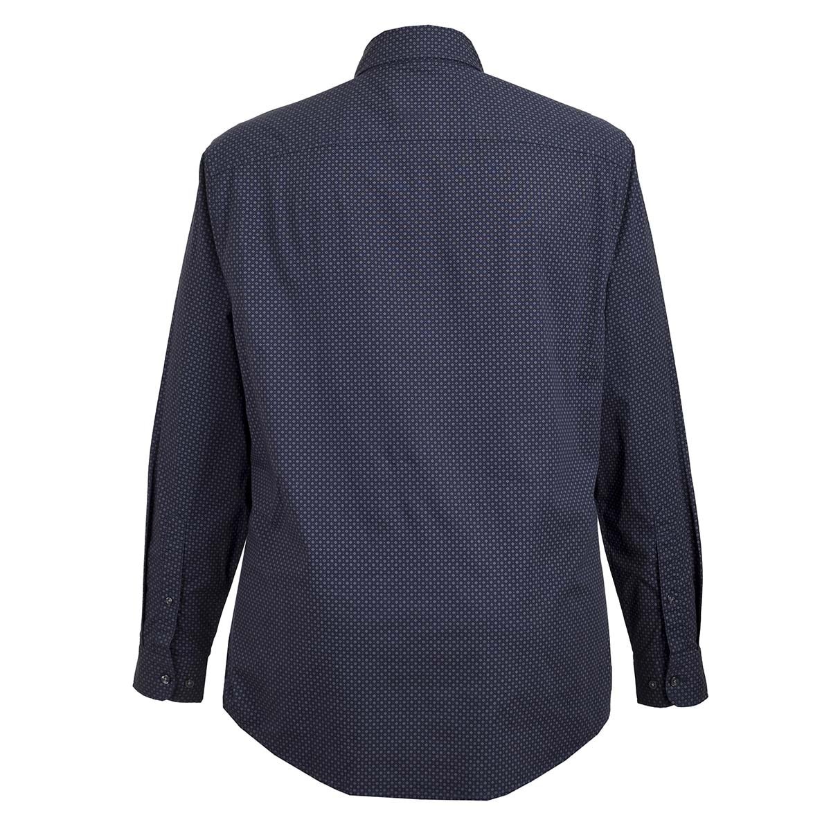 Camisa Estampada de Manga Larga para Caballero Jeanious
