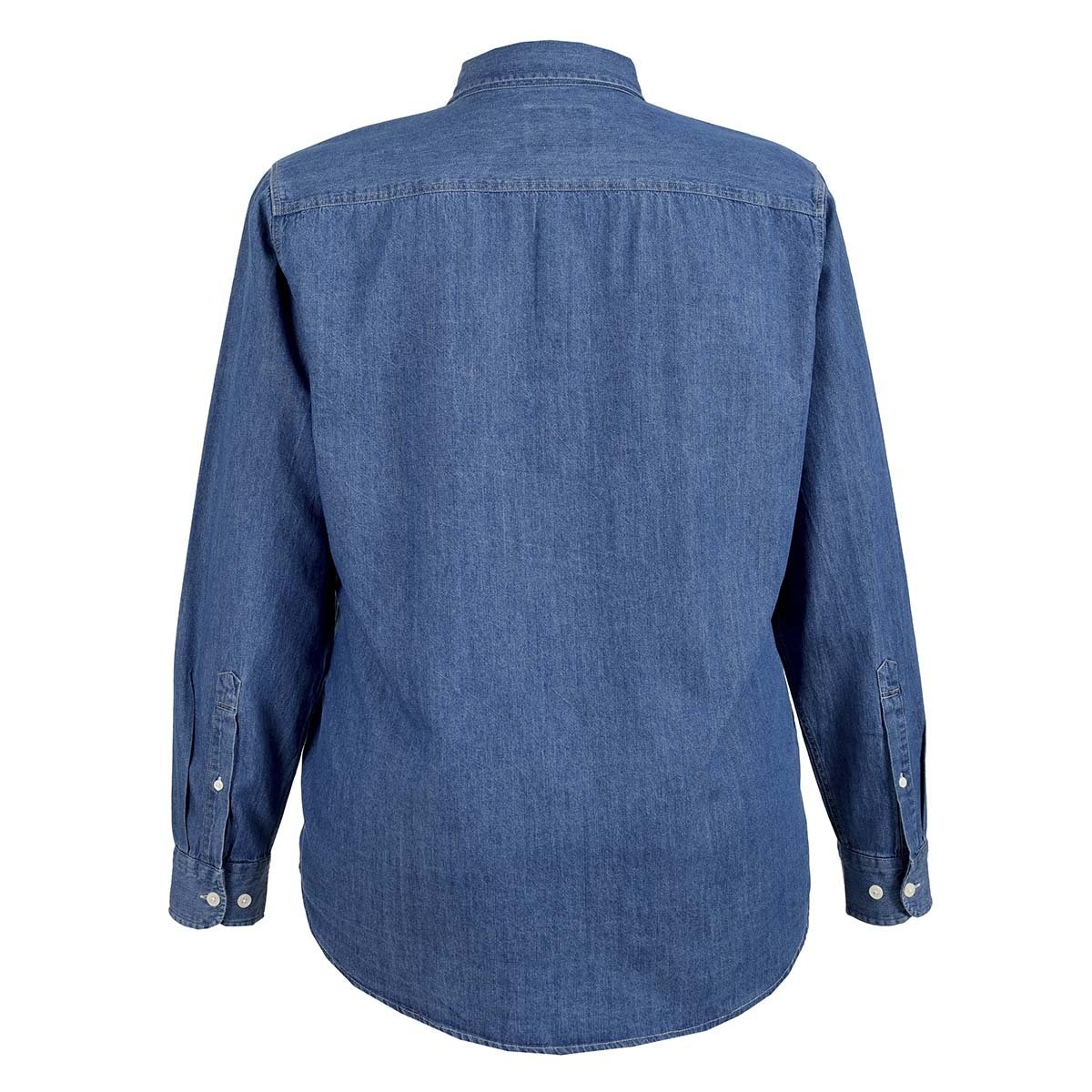 Camisa de Mezclilla Manga Larga para Caballero Jeanious