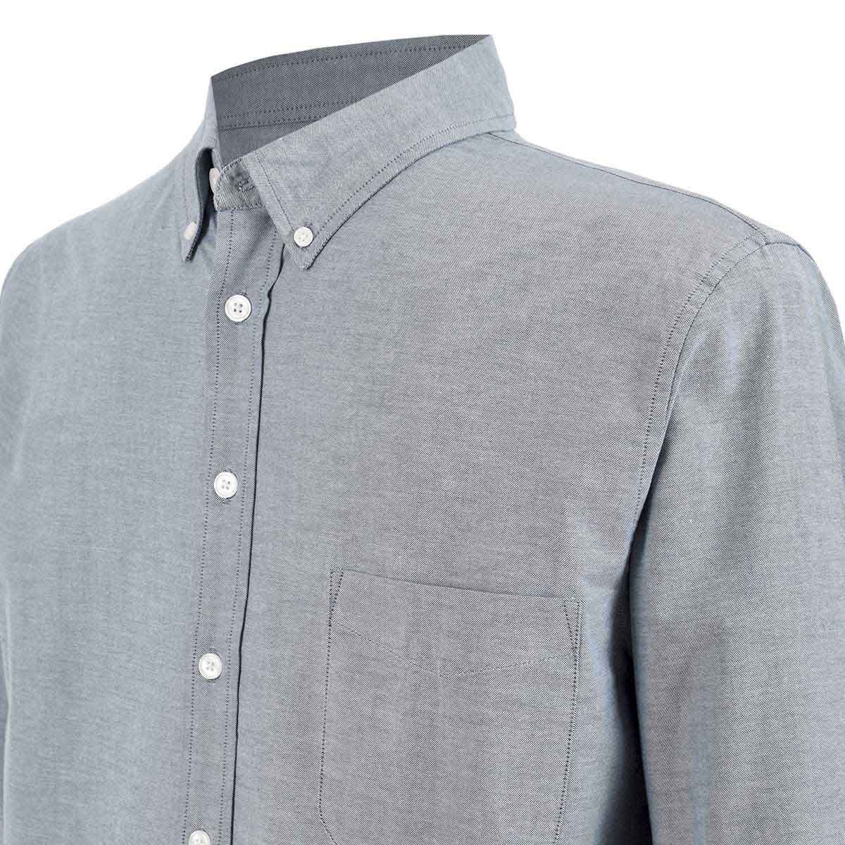 Camisa Lisa de Manga Larga para Caballero J. Opus