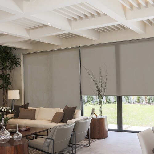 Persiana Enrollable Translucida Voguish 1.50 X 1.90 Macadamia Classic