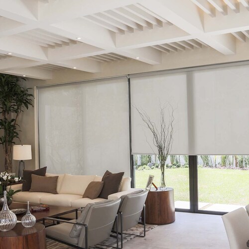 Persiana Enrollable Translucida Voguish 1.60 X 1.80 Gris Classic