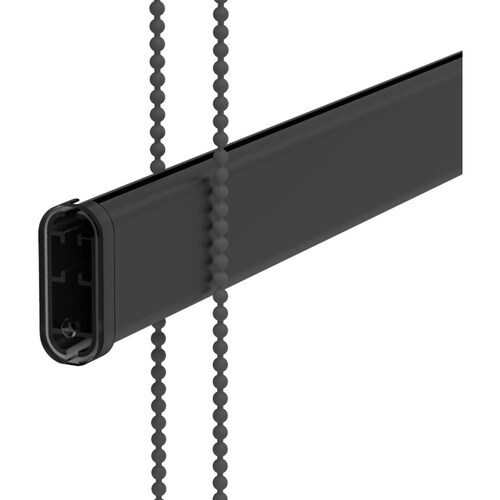 Persiana Enrollable Translucida Voguish 1.00 X 2.40 Gris Classic