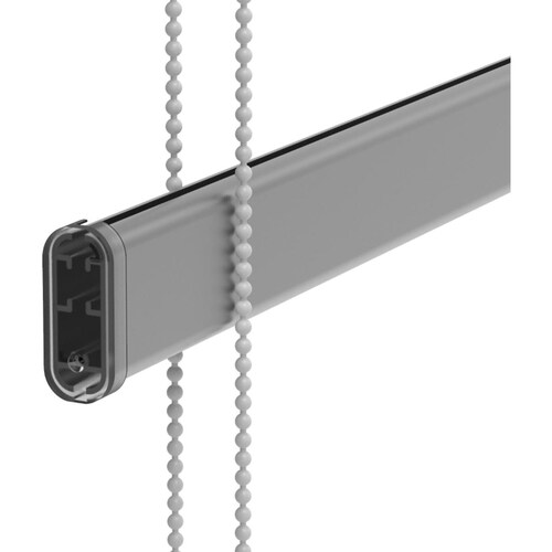 Persiana Enrollable Black Out Night Fall 1.00 X 2.50 Gris Classic