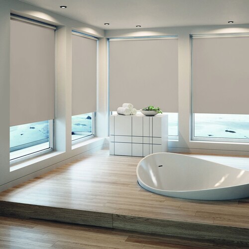 Persiana Enrollable Black Out Night Fall 1.00 X 2.50 Gris Classic