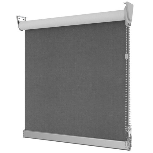 Persiana Enrollable Black Out Night Fall 1.60 X 2.50 Titanium Classic