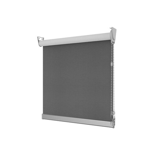 Persiana Enrollable Black Out Night Fall 1.20 X 2.40 Titanium Classic