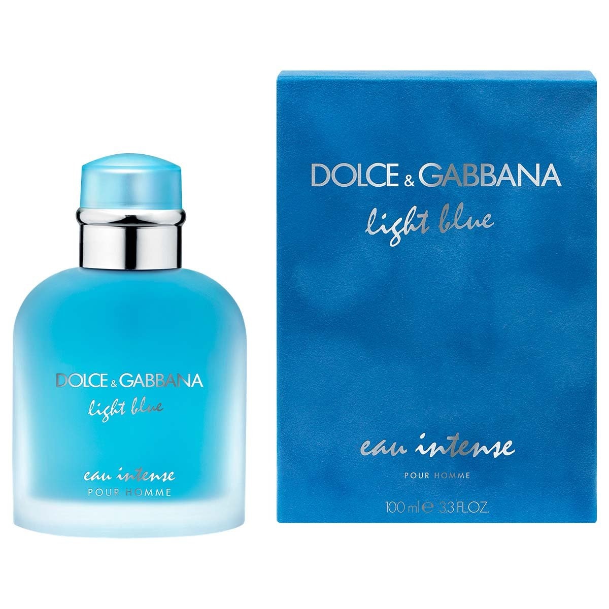 Fragancia para Caballero, Light Blue Pour Homme, Dolce&Gabbana Eau Intense 100 Ml