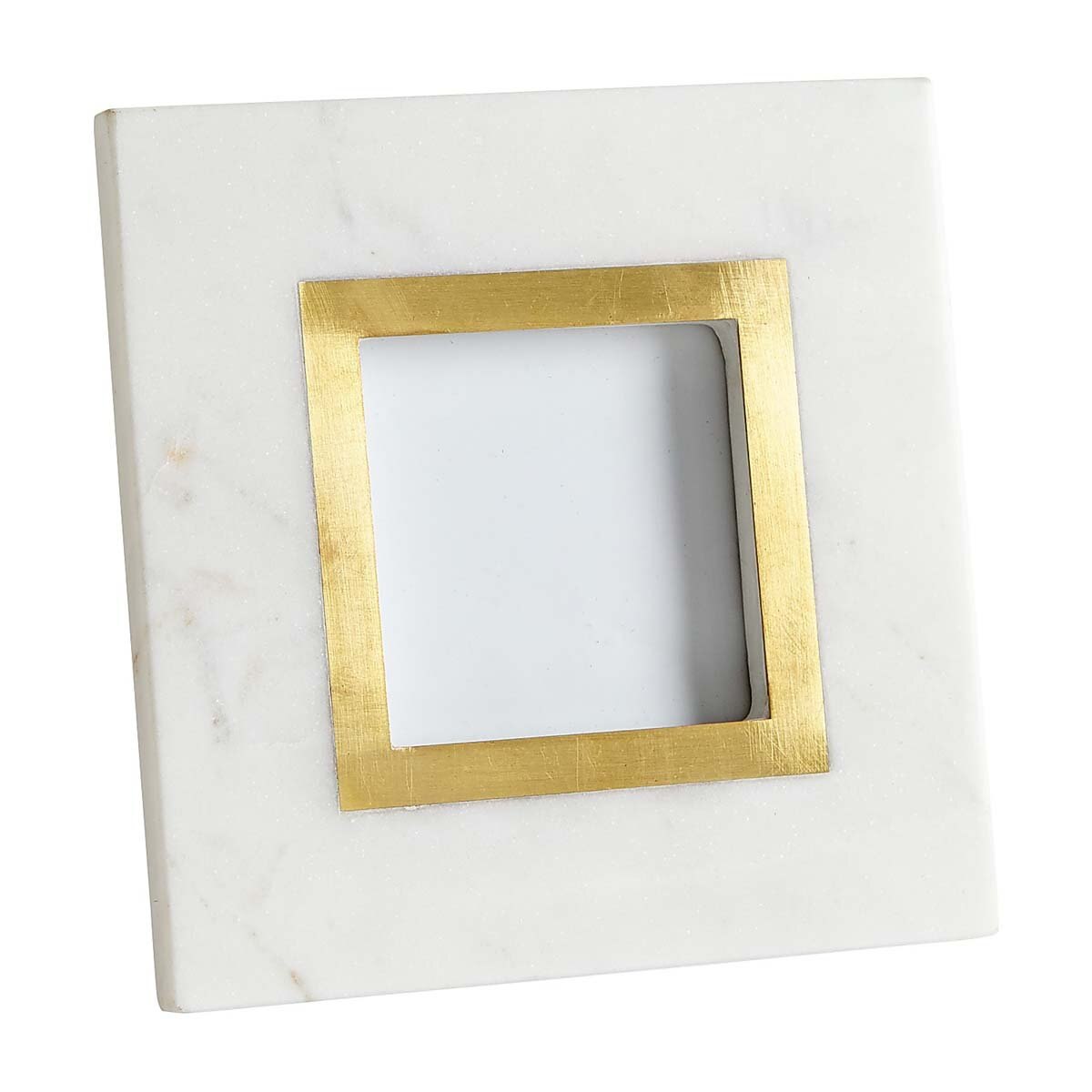 Porta Retrato Marble Gold Inlay Pier 1 Imports