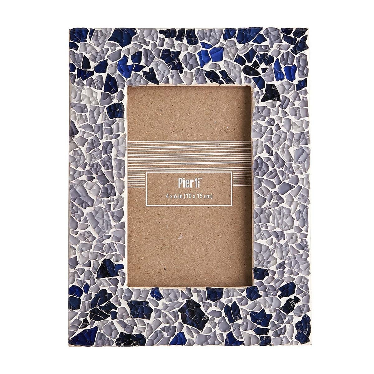 Porta Retrato Blue Mosaic Pier 1 Imports