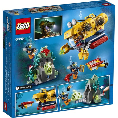 Océano: Submarino de Exploración Lego Lego City