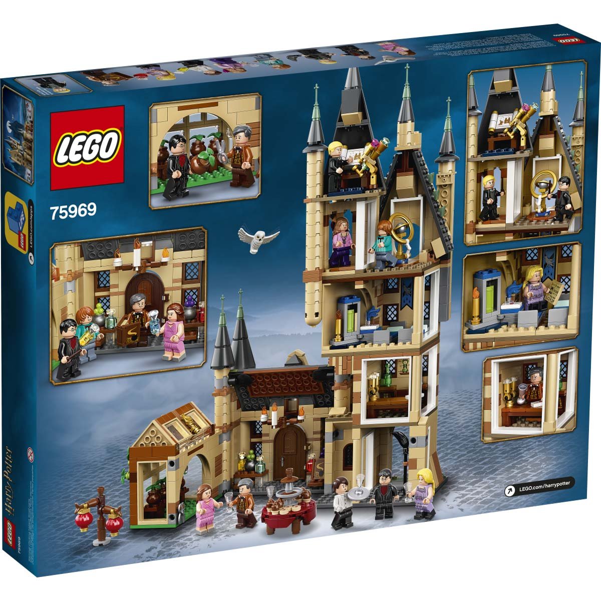 torre del reloj harry potter lego