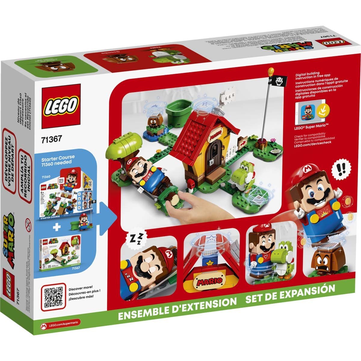 lego mario casa de yoshi