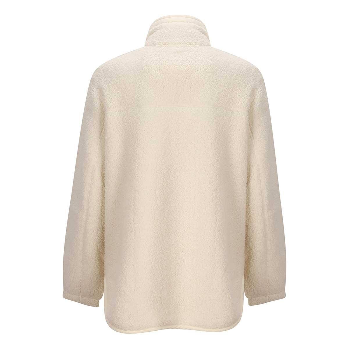 Sudadera Sherpa Medio Cierre Fukka