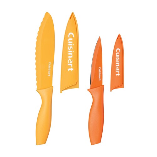 Set de Cuchillos con Protectores Y Tabla Cuisinart