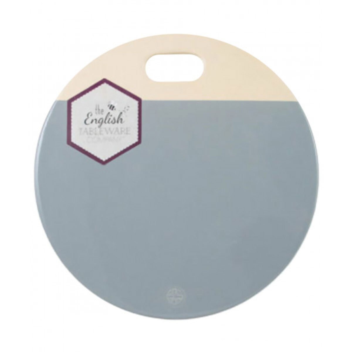 Tabla Picar Redonda Azul English Tableware