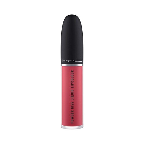 Lipstick MAC Powder Kiss Liquid Lipcolour a Little Tamed