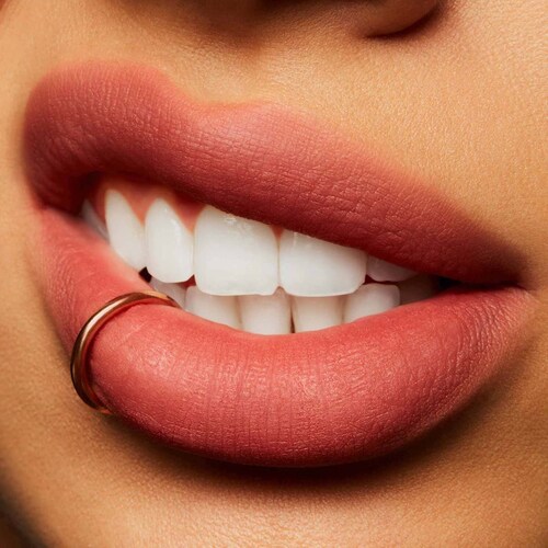 Lipstick MAC Powder Kiss Liquid Lipcolour Over The Taupe