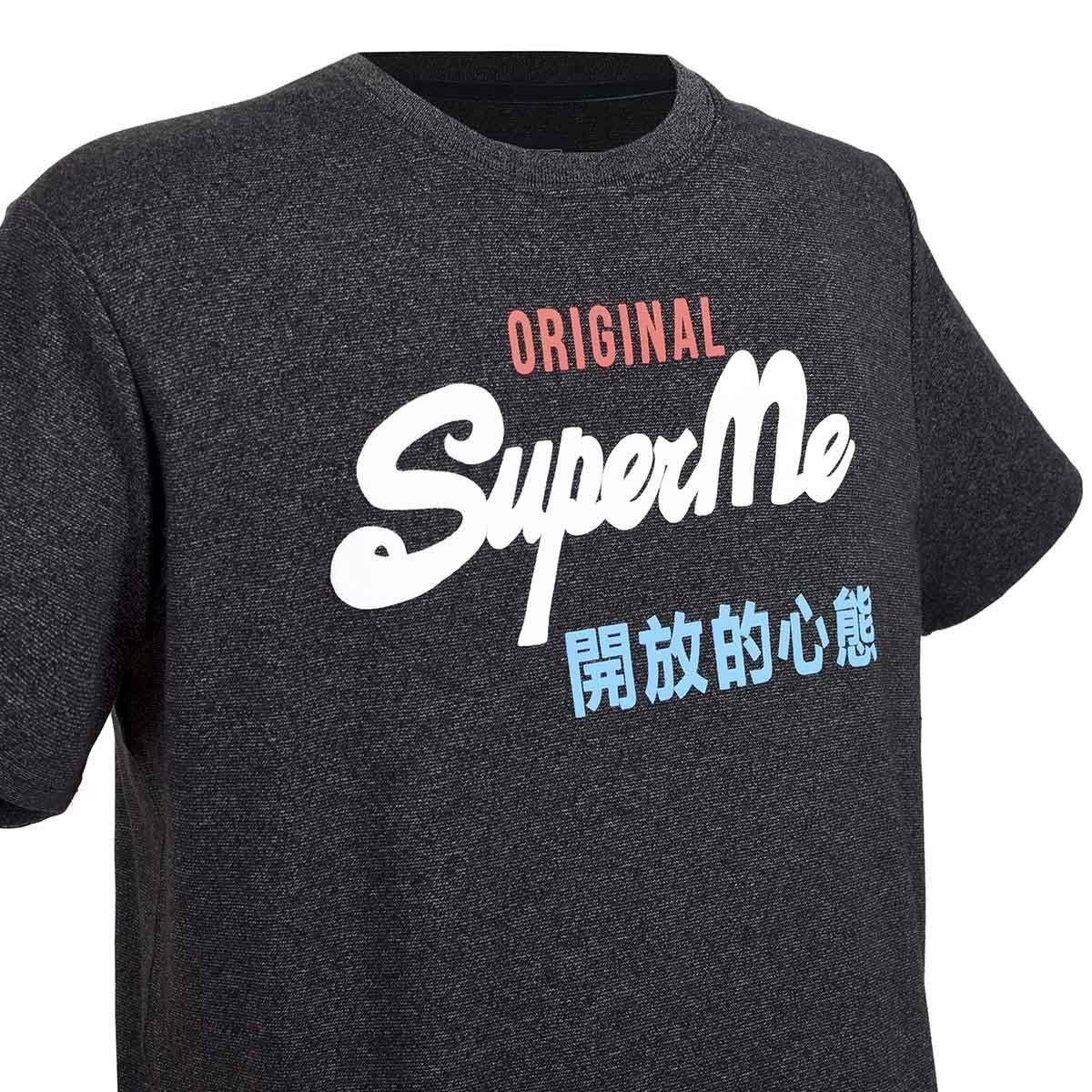 Playera Manga Corta con Grafico en Pecho para Caballero Jeanious
